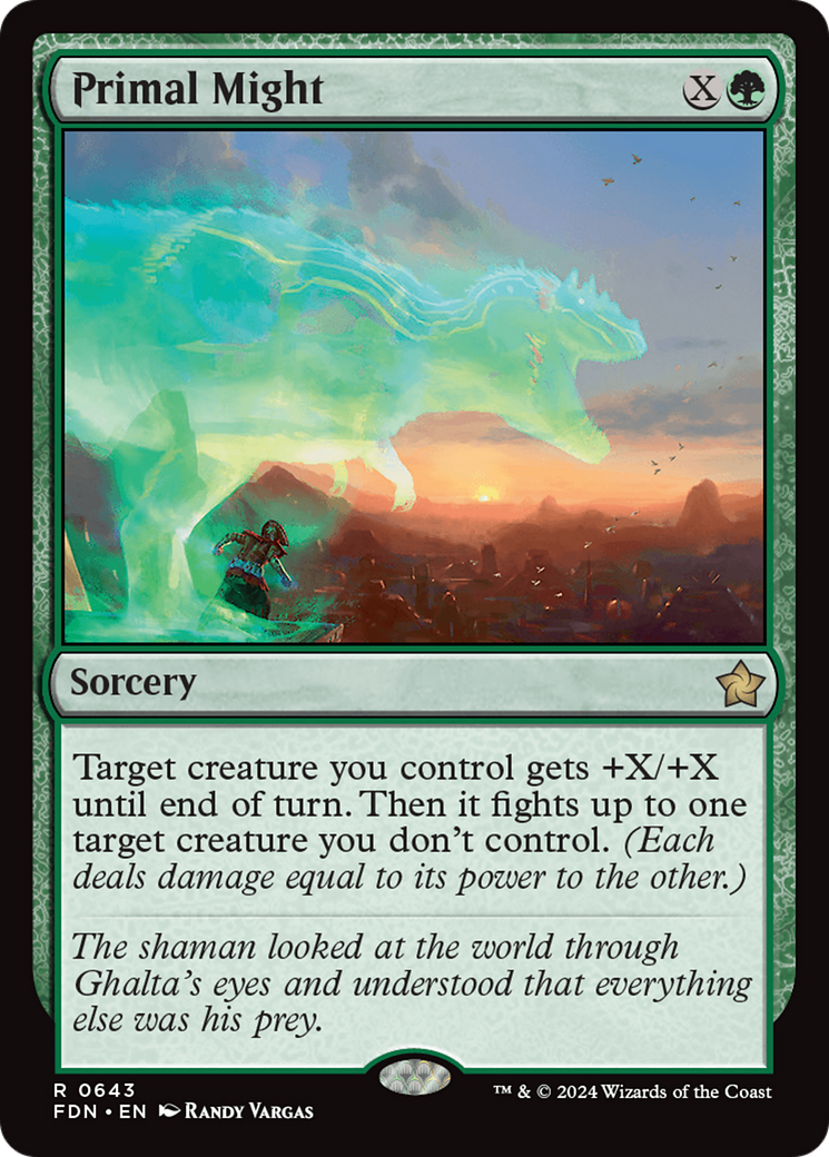 Image of Primal Might [Foundations]