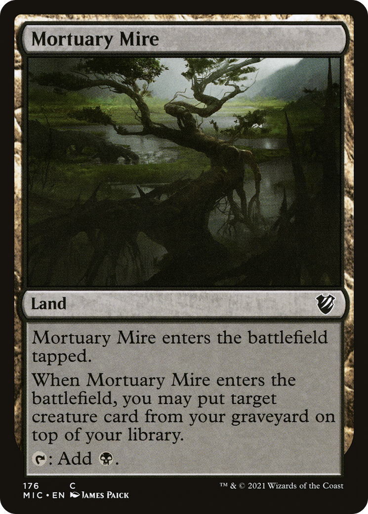 Image of Mortuary Mire [Innistrad: Midnight Hunt Commander]