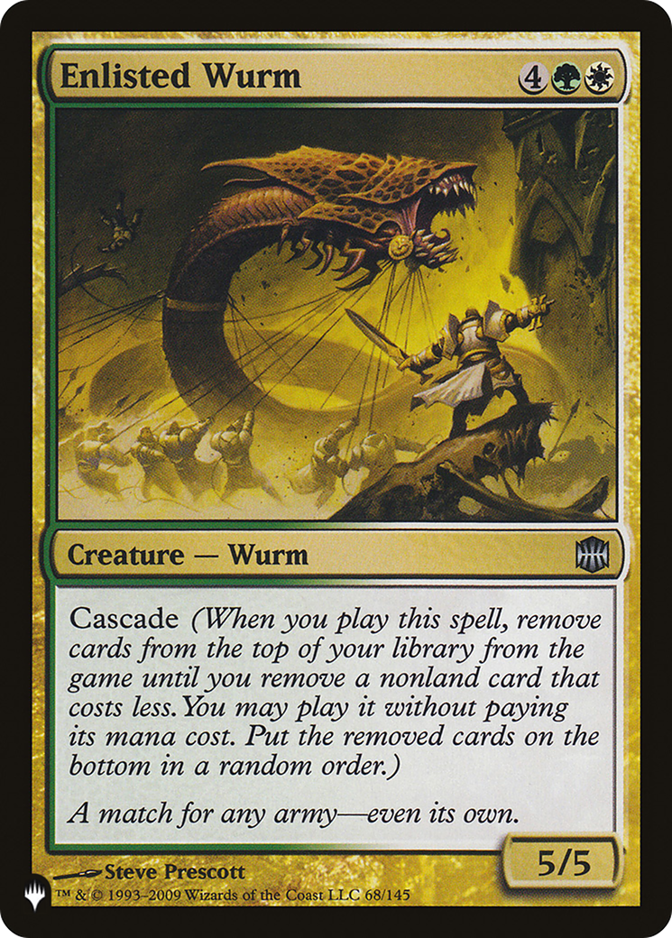 Image of Enlisted Wurm [The List]