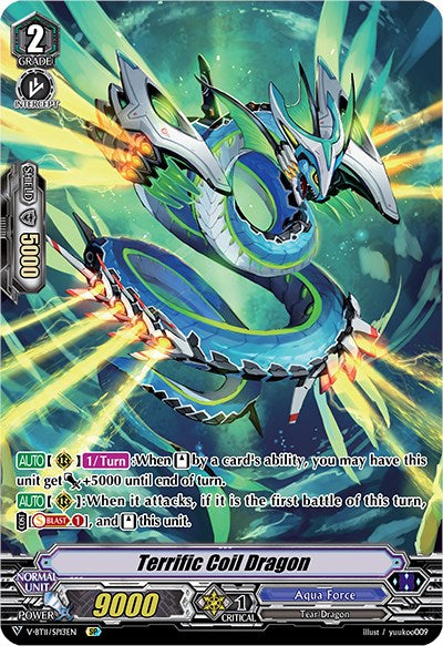 Image of Terrific Coil Dragon (V-BT11/SP13EN) [Storm of the Blue Cavalry]
