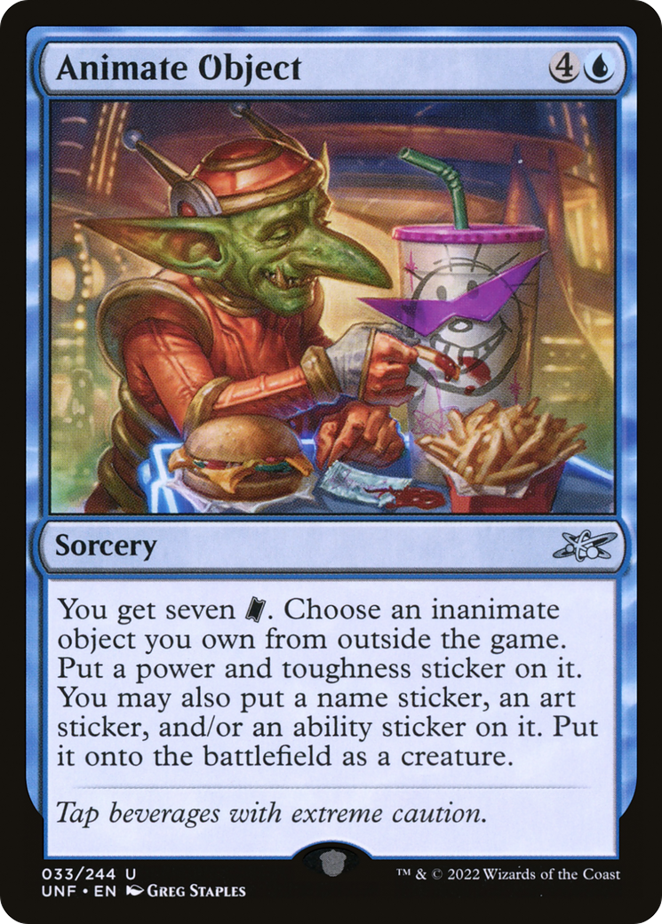 Image of Animate Object [Unfinity]