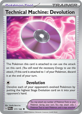 Technical Machine: Devolution (177/182) [Scarlet & Violet: Paradox Rift]