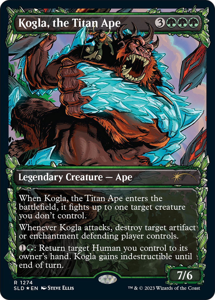 Image of Kogla, the Titan Ape (Halo Foil) [Secret Lair Drop Series]