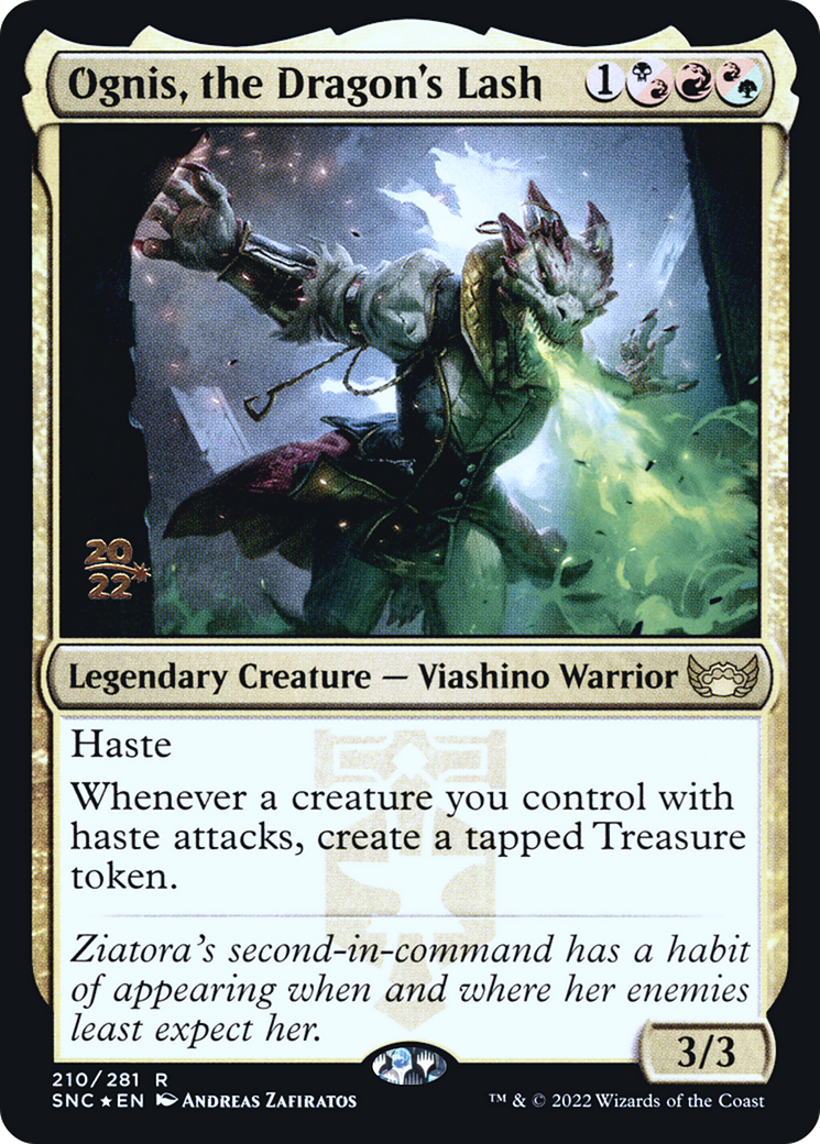 Image of Ognis, the Dragon's Lash [Streets of New Capenna Prerelease Promos]