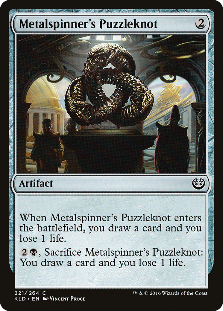 Image of Metalspinner's Puzzleknot [Kaladesh]