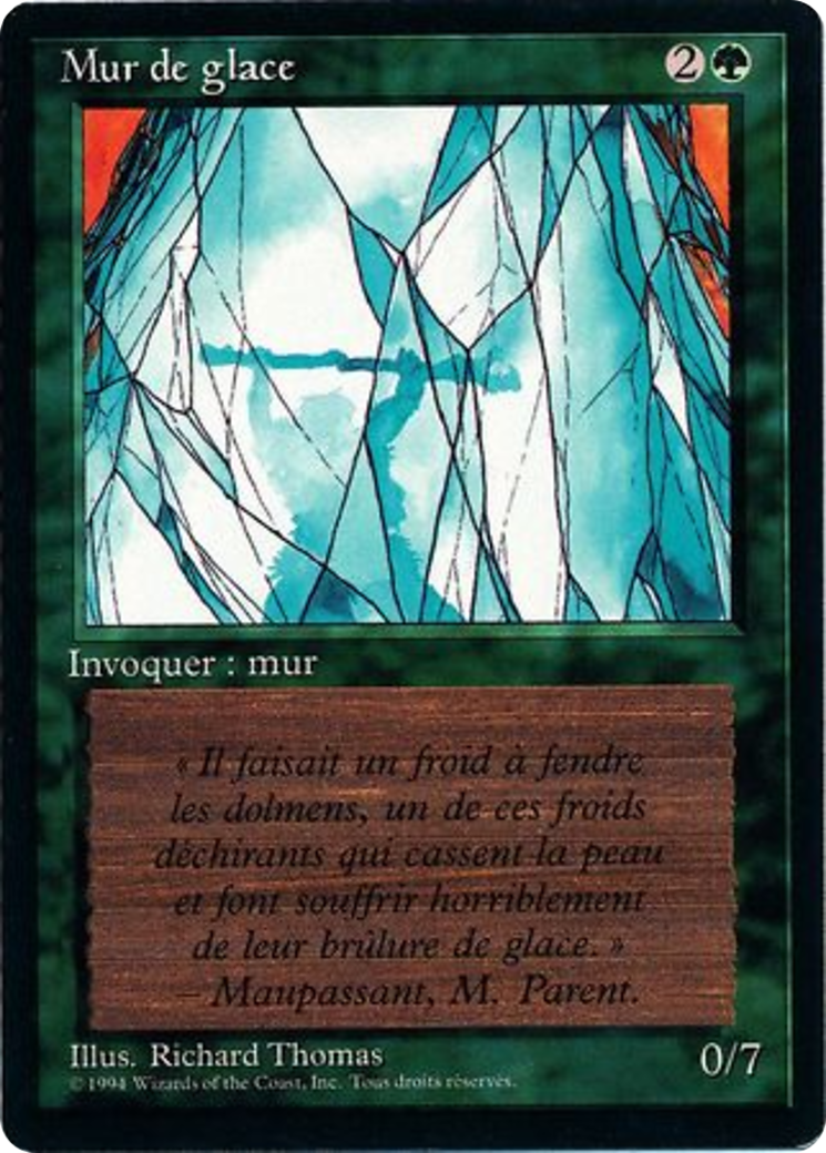 Image of Wall of Ice [Foreign Black Border]