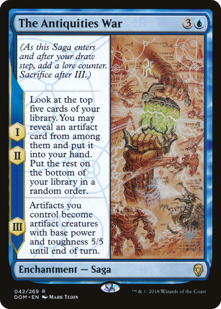 Image of The Antiquities War (Promo Pack) [Dominaria Promos]