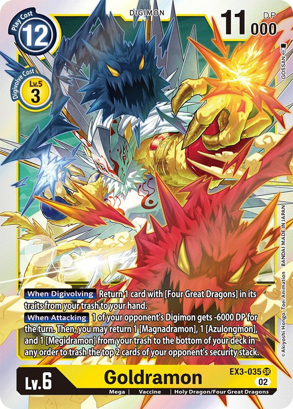 Image of Goldramon [EX3-035] [Draconic Roar]