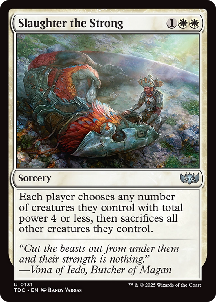 Image of Slaughter the Strong [Tarkir: Dragonstorm Commander]