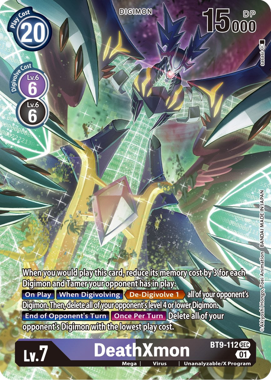 Image of DeathXmon [BT9-112] (Alternate Art) [X Record]