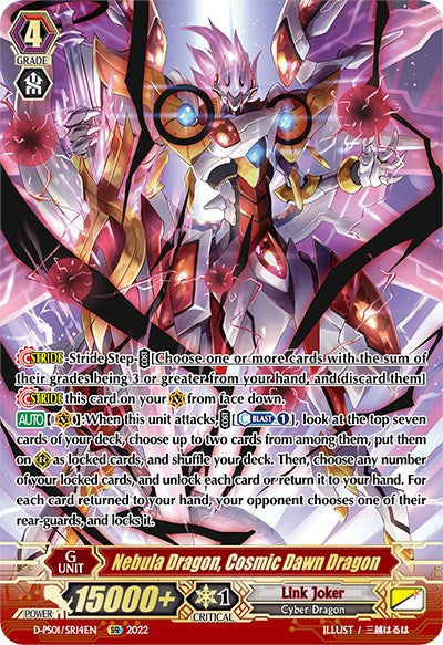 Image of Nebula Dragon, Cosmic Dawn Dragon (D-PS01/SR14EN) [P Clan Collection 2022]