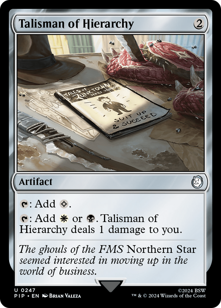 Image of Talisman of Hierarchy [Fallout]