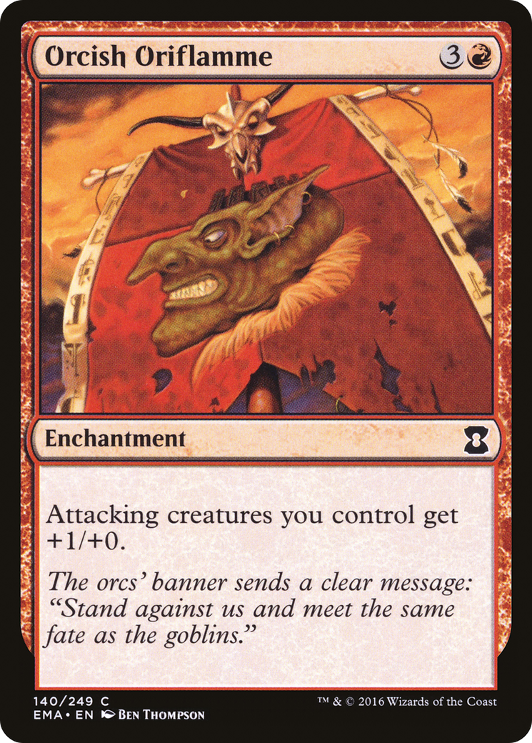 Image of Orcish Oriflamme [Eternal Masters]
