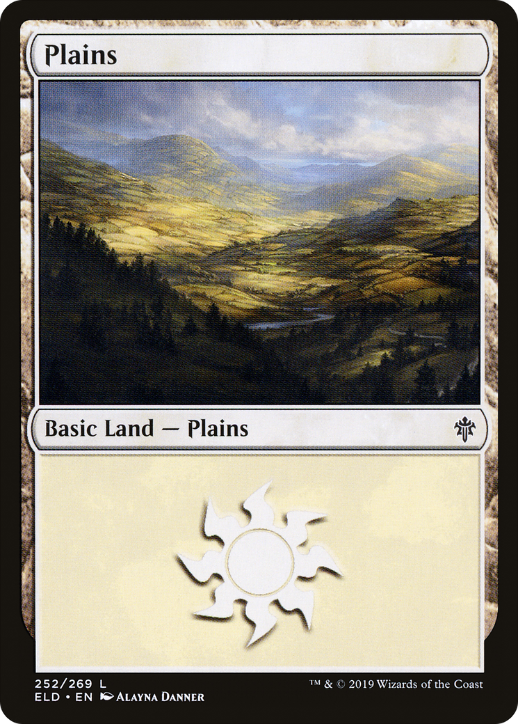 Image of Plains (252) [Throne of Eldraine]