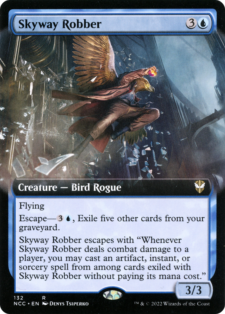 Image of Skyway Robber (Extended Art) [Streets of New Capenna Commander]