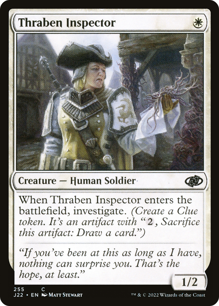 Image of Thraben Inspector [Jumpstart 2022]