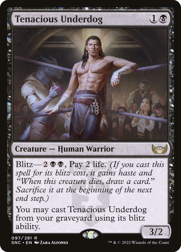 Image of Tenacious Underdog [Streets of New Capenna]