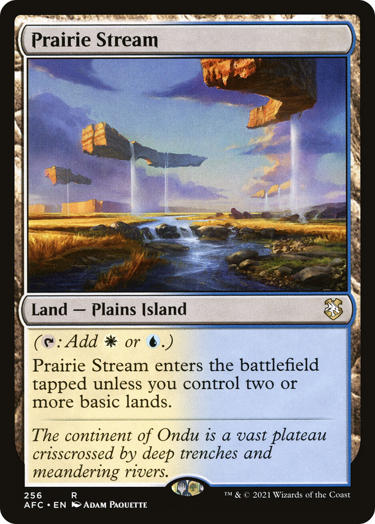 Image of Prairie Stream [Dungeons & Dragons: Adventures in the Forgotten Realms Commander]