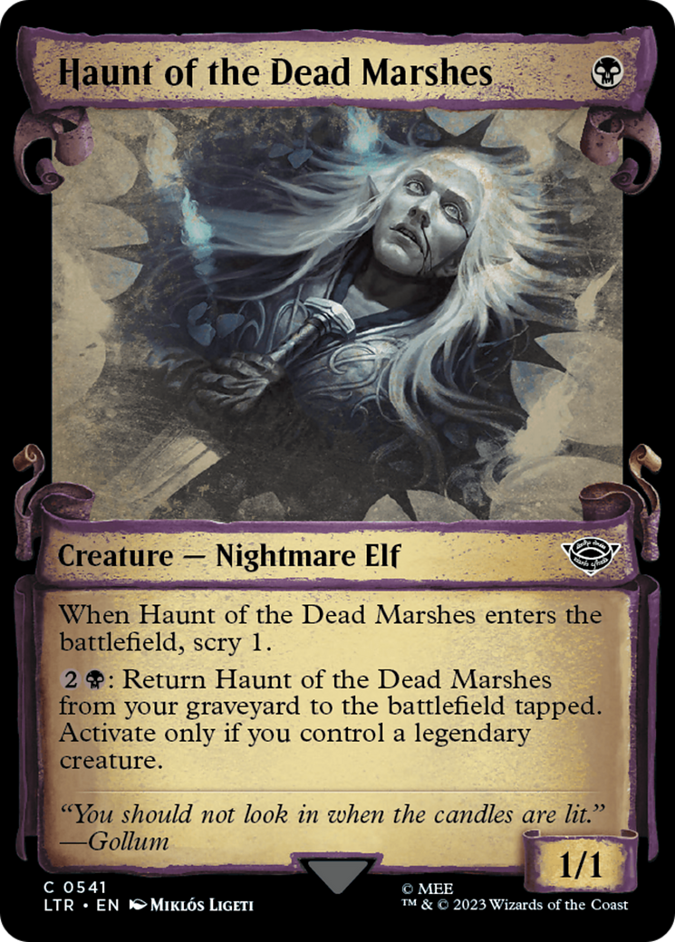 Image of Haunt of the Dead Marshes [The Lord of the Rings: Tales of Middle-Earth Showcase Scrolls]