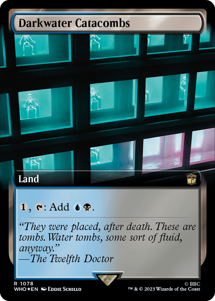 Image of Darkwater Catacombs (Extended Art (Surge Foil) [Doctor Who]
