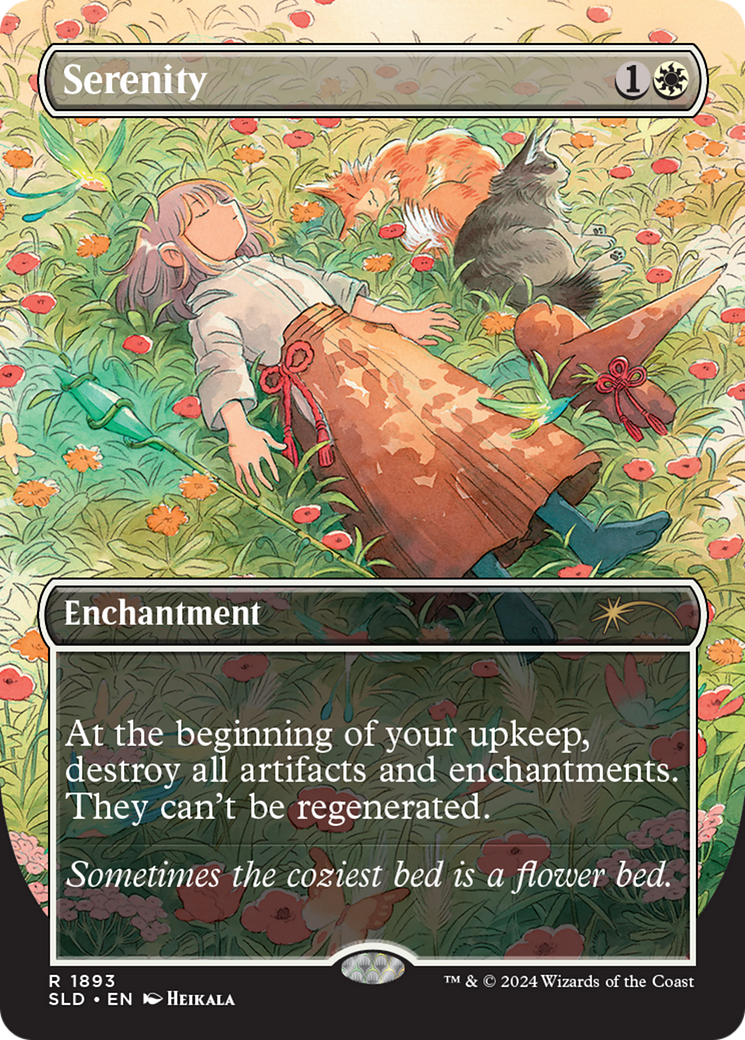 Image of Serenity (Rainbow Foil) [Secret Lair Drop Series]