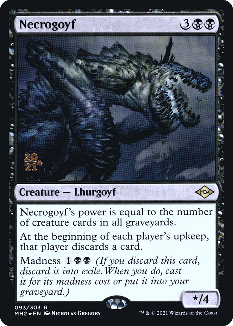 Image of Necrogoyf [Modern Horizons 2 Prerelease Promos]