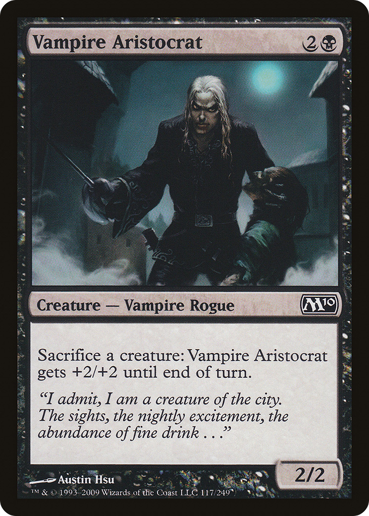 Image of Vampire Aristocrat [Magic 2010]