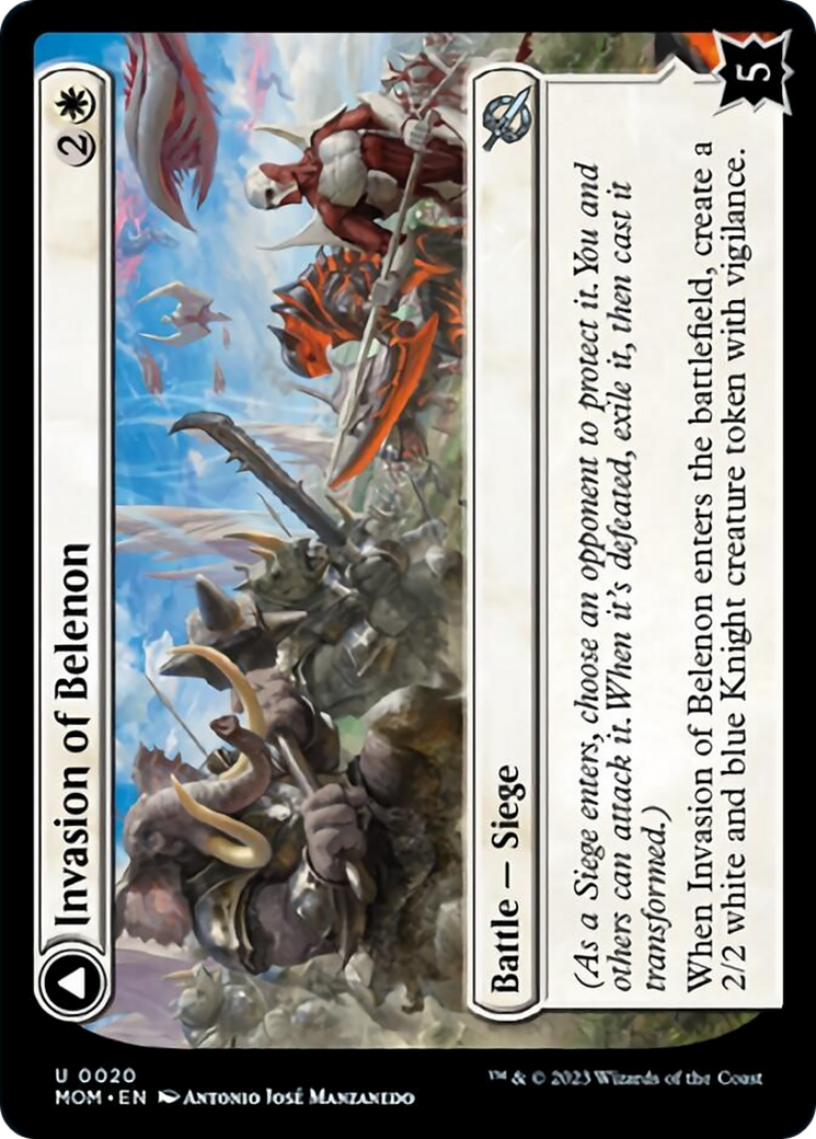 Image of Invasion of Belenon // Belenon War Antherm [March of the Machine]