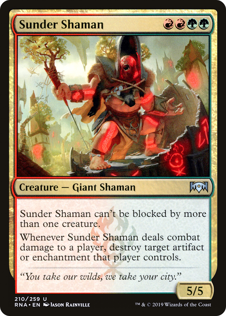 Image of Sunder Shaman [Ravnica Allegiance]