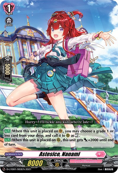 Image of Astesice, Nanami (D-LTD01/003EN) [Ahoy! Lyrical Monasterio!]