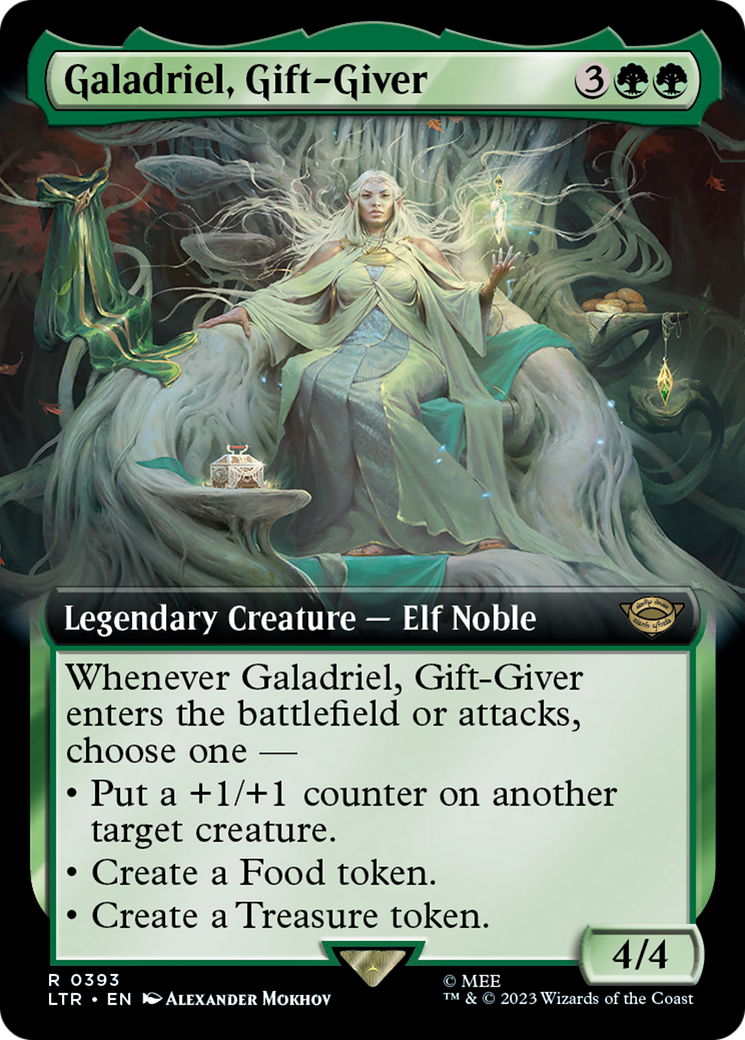Image of Galadriel, Gift-Giver (Extended Art) [The Lord of the Rings: Tales of Middle-Earth]