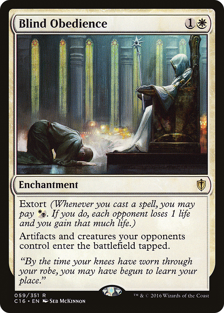 Image of Blind Obedience [Commander 2016]