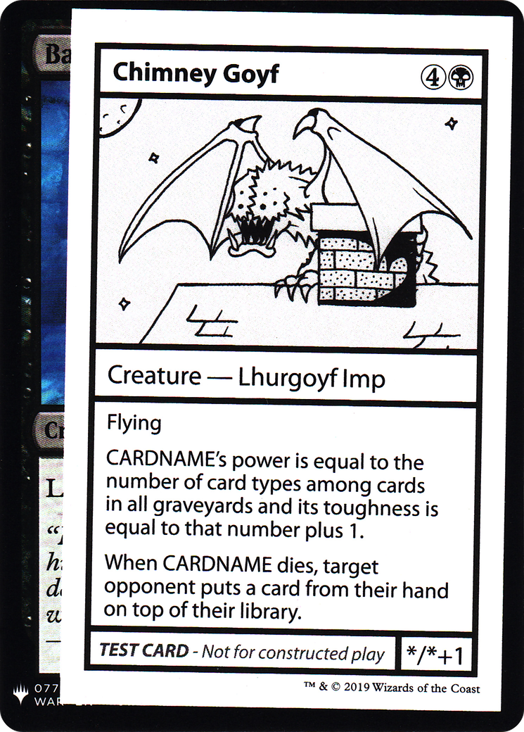 Image of Chimney Goyf [Mystery Booster Playtest Cards]