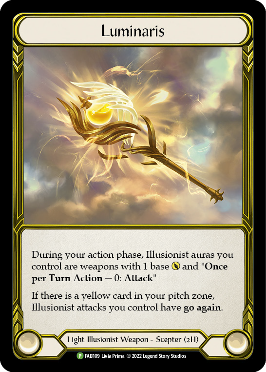 Image of Luminaris (Golden) [FAB109] (Promo)  Cold Foil
