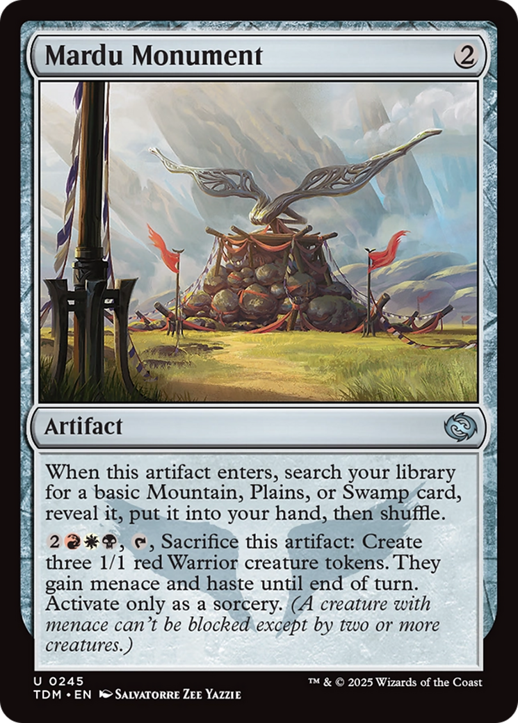 Image of Mardu Monument [Tarkir: Dragonstorm]