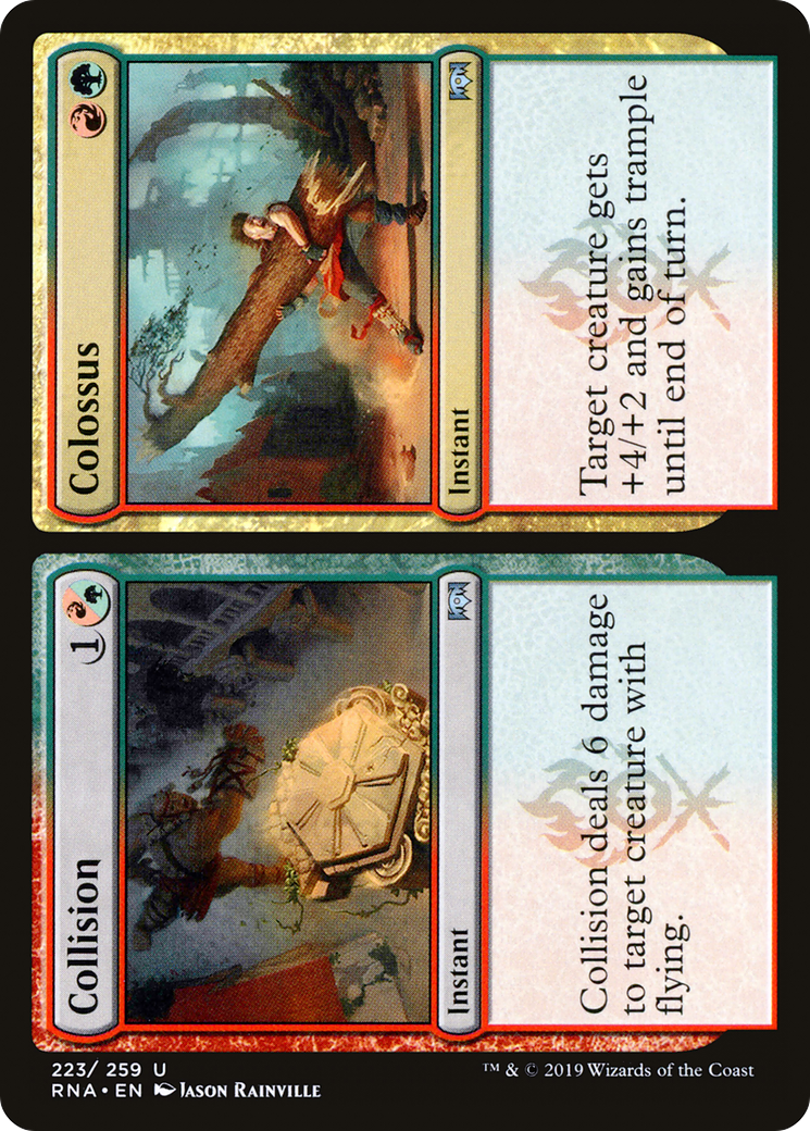 Image of Collision // Colossus [Ravnica Allegiance]