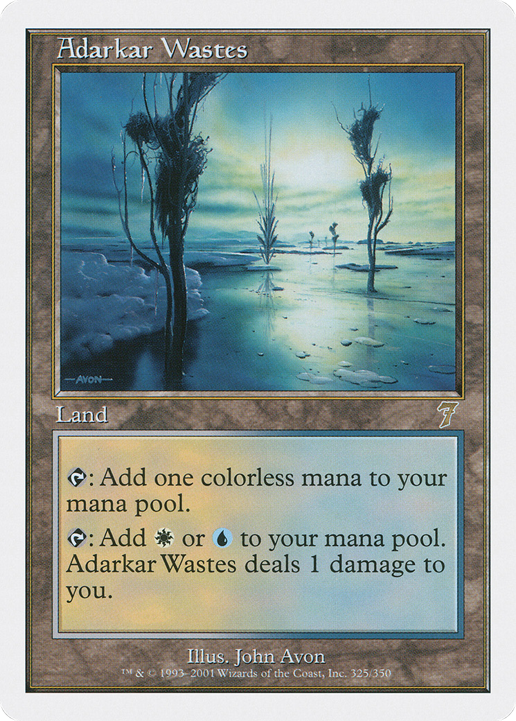 Image of Adarkar Wastes [Seventh Edition]