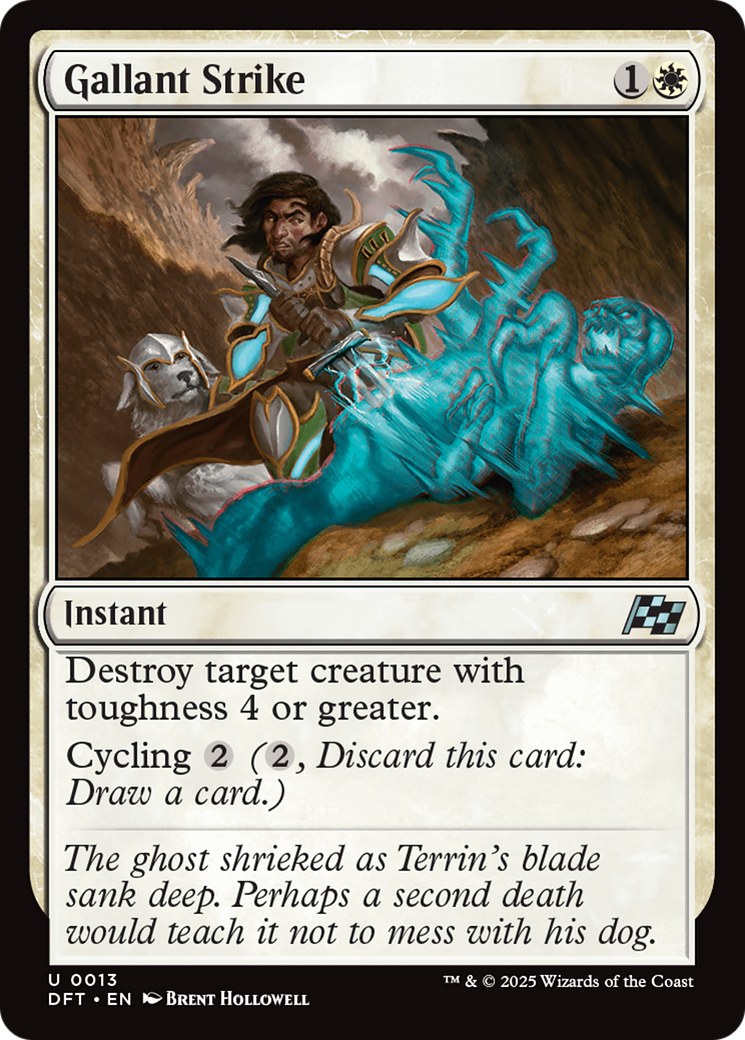 Image of Gallant Strike [Aetherdrift]
