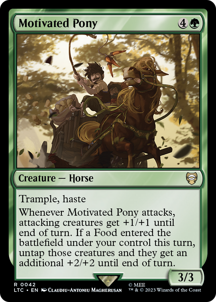 Image of Motivated Pony [The Lord of the Rings: Tales of Middle-Earth Commander]