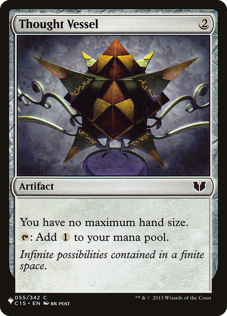 Image of Thought Vessel [The List]