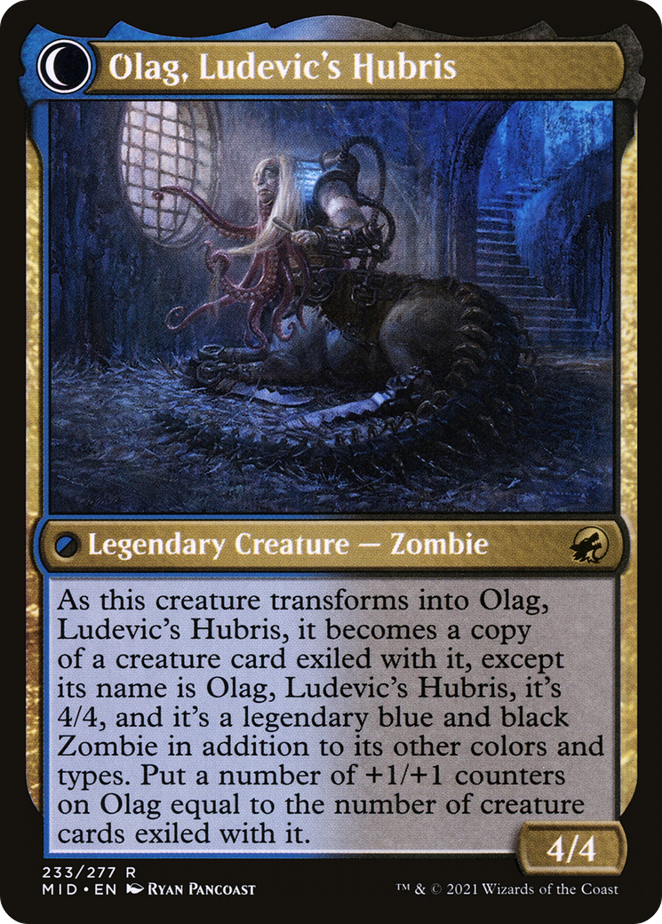 Image of Ludevic, Necrogenius // Olag, Ludevic's Hubris [Secret Lair: From Cute to Brute]