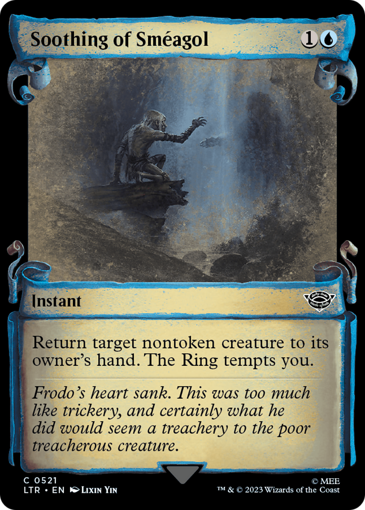 Image of Soothing of Smeagol [The Lord of the Rings: Tales of Middle-Earth Showcase Scrolls]