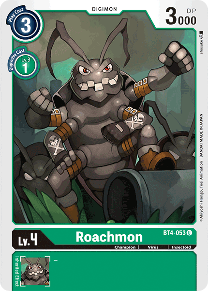 Image of Roachmon [BT4-053] [Great Legend]