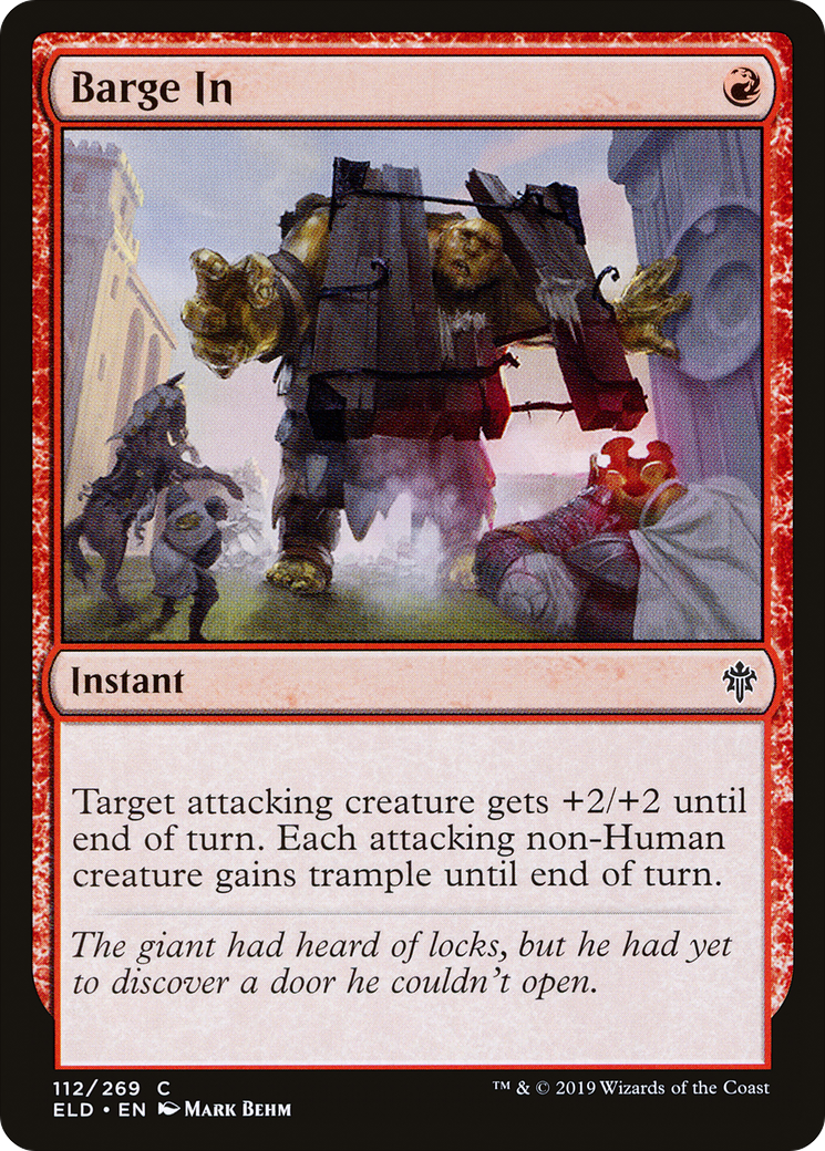 Image of Barge In [Throne of Eldraine]