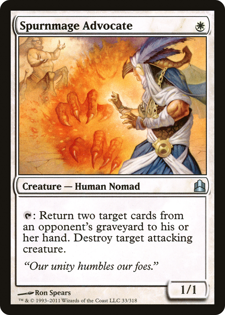 Image of Spurnmage Advocate [Commander 2011]