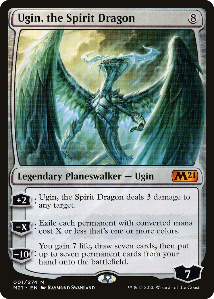 Image of Ugin, the Spirit Dragon [Core Set 2021]