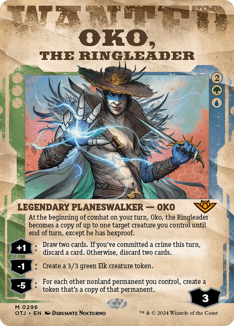 Image of Oko, the Ringleader (Showcase) [Outlaws of Thunder Junction]