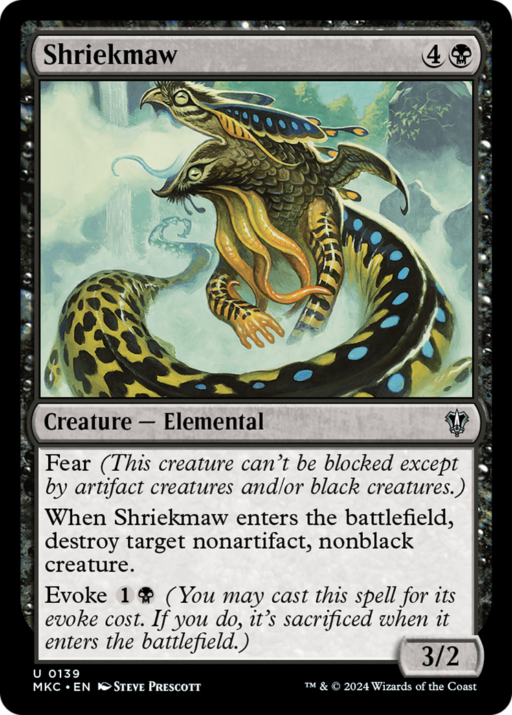 Image of Shriekmaw [Murders at Karlov Manor Commander]