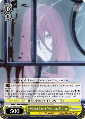Image of Reduced to a Monster, Tristan (FGO/S87-E009 U) [Fate/Grand Order THE MOVIE Divine Realm of the Round Table: Camelot]