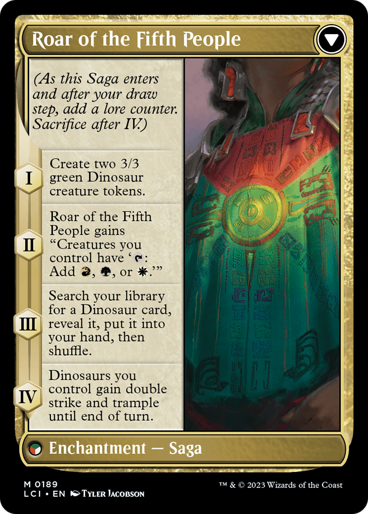 Image of Huatli, Poet of Unity // Roar of the Fifth People [The Lost Caverns of Ixalan]